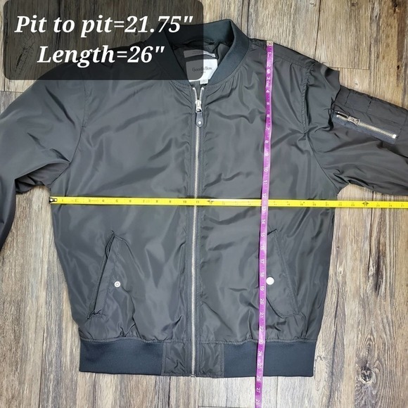 Goodfellow Water Resistant Bomber Jacket Front Zipper Men Size Medium - Picture 9 of 9